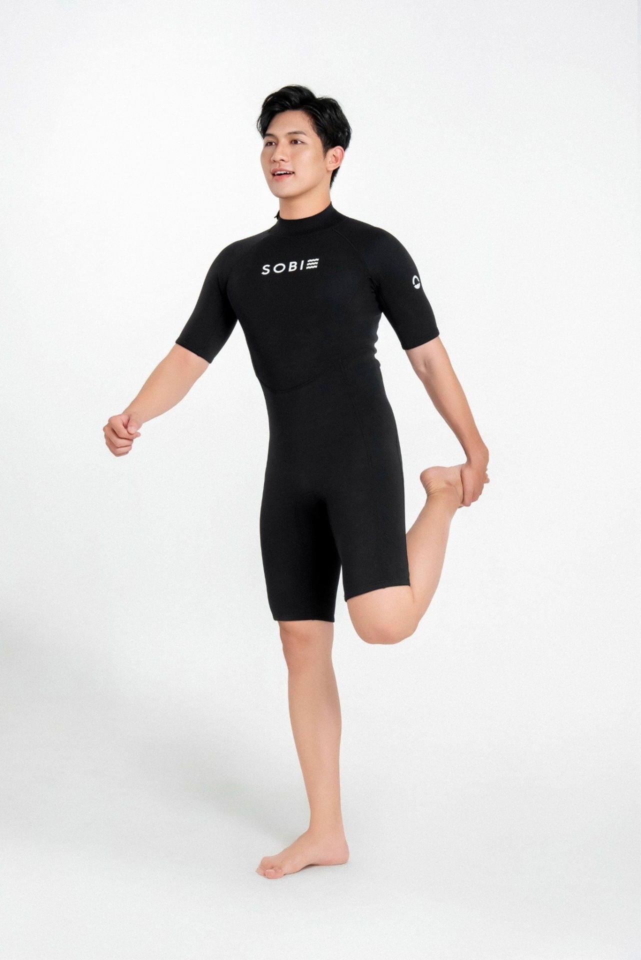 Wetsuit Tide Đồ bơi giữ nhiệt dành cho nam màu đen 1.5mm