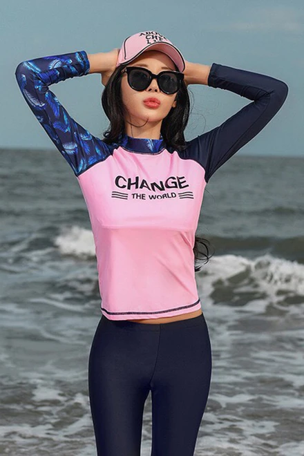 Đồ bơi tay dài thể thao Hàn Quốc
