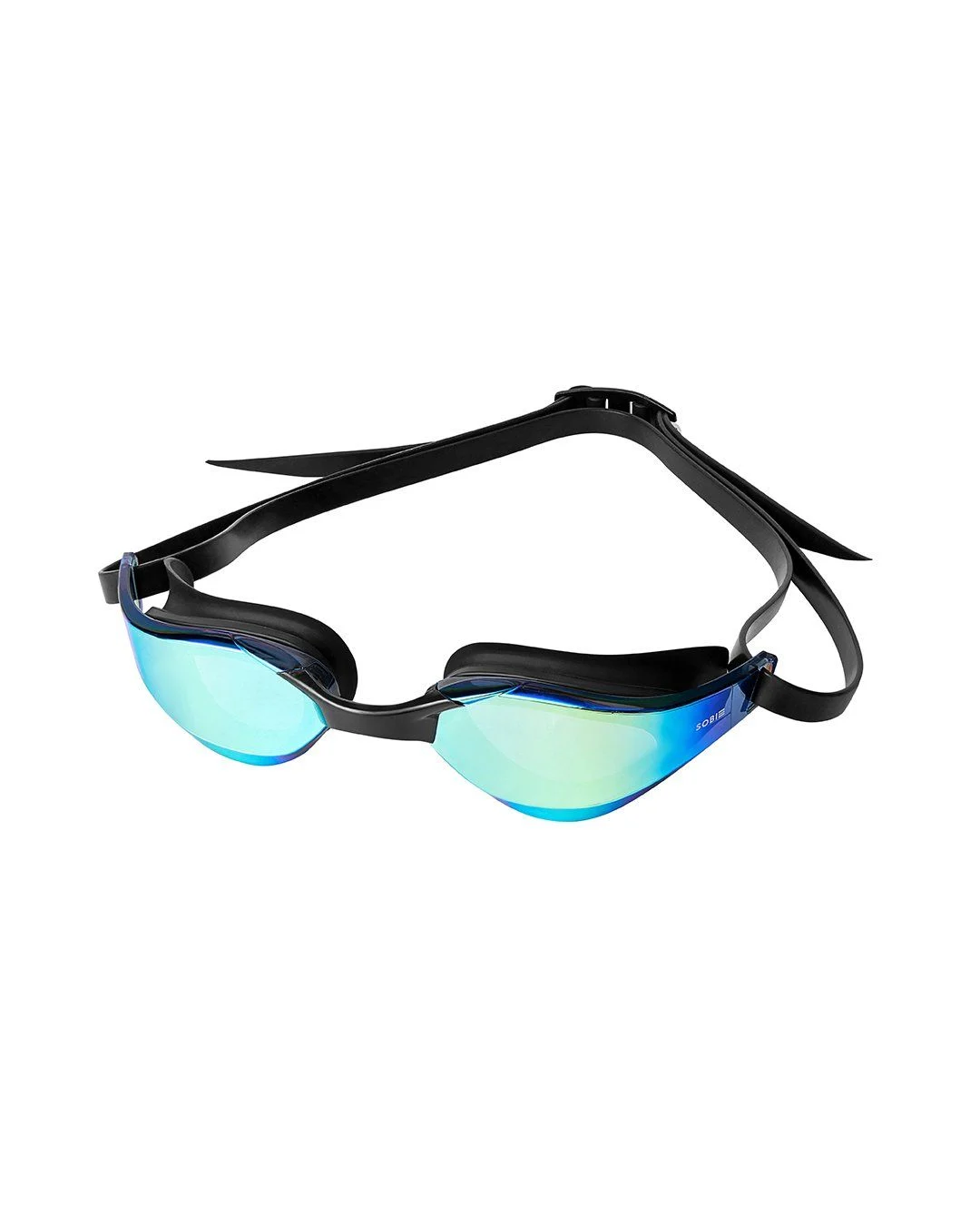 Kính bơi SOBIE cao cấp tráng gương, chống sương, UV - Blue Mirror S01