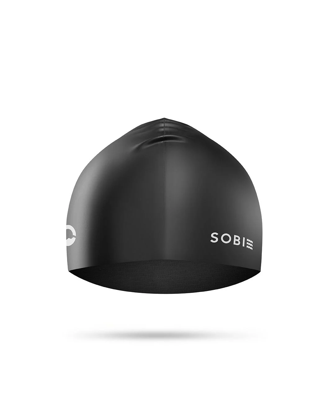 Nón bơi silicon cao cấp SOBIE Black - White S15