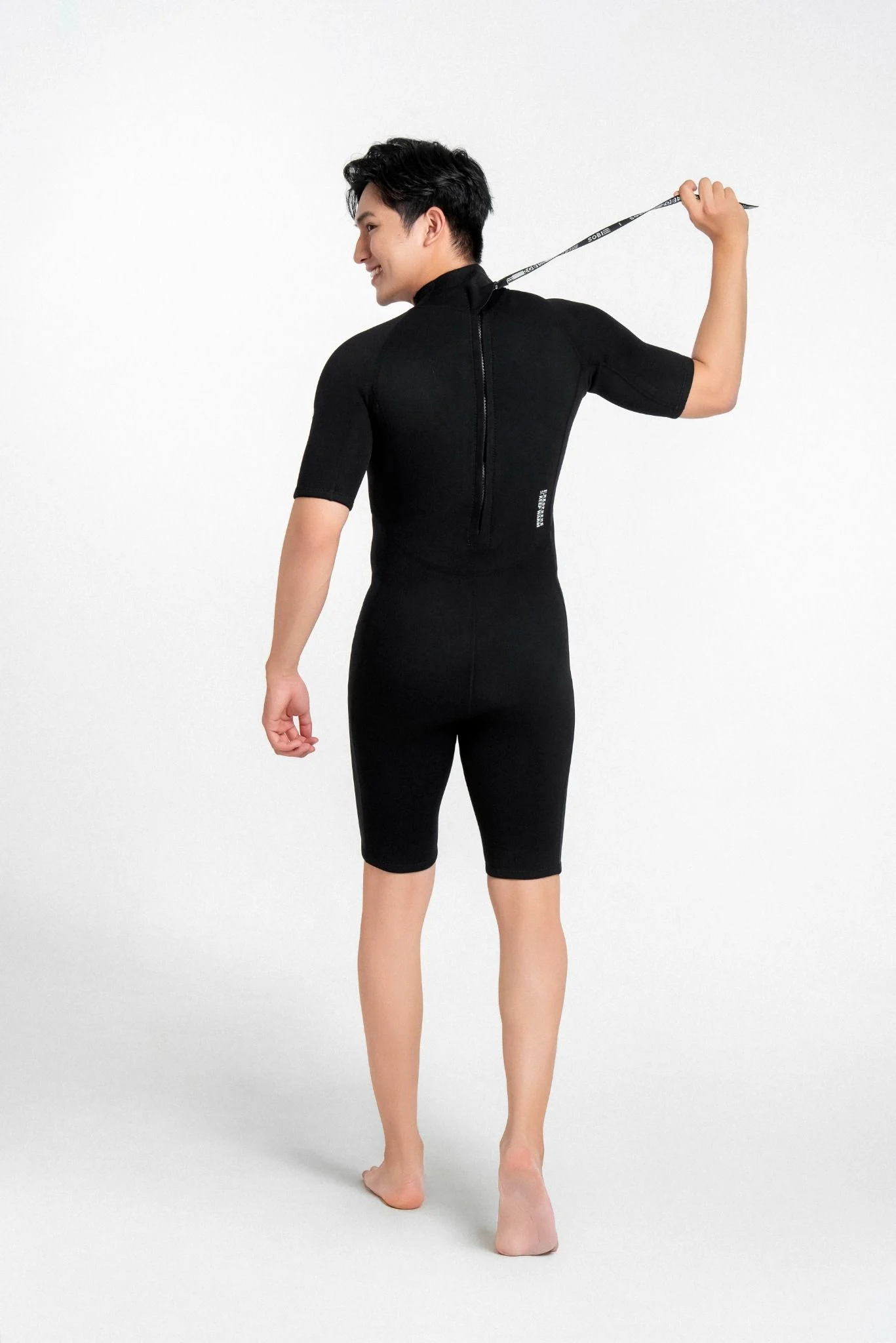 Wetsuit Tide Đồ bơi giữ nhiệt dành cho nam màu đen 1.5mm
