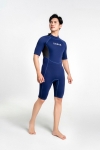 Wetsuit Drift Đồ bơi giữ nhiệt dành cho nam màu navy 1.5mm