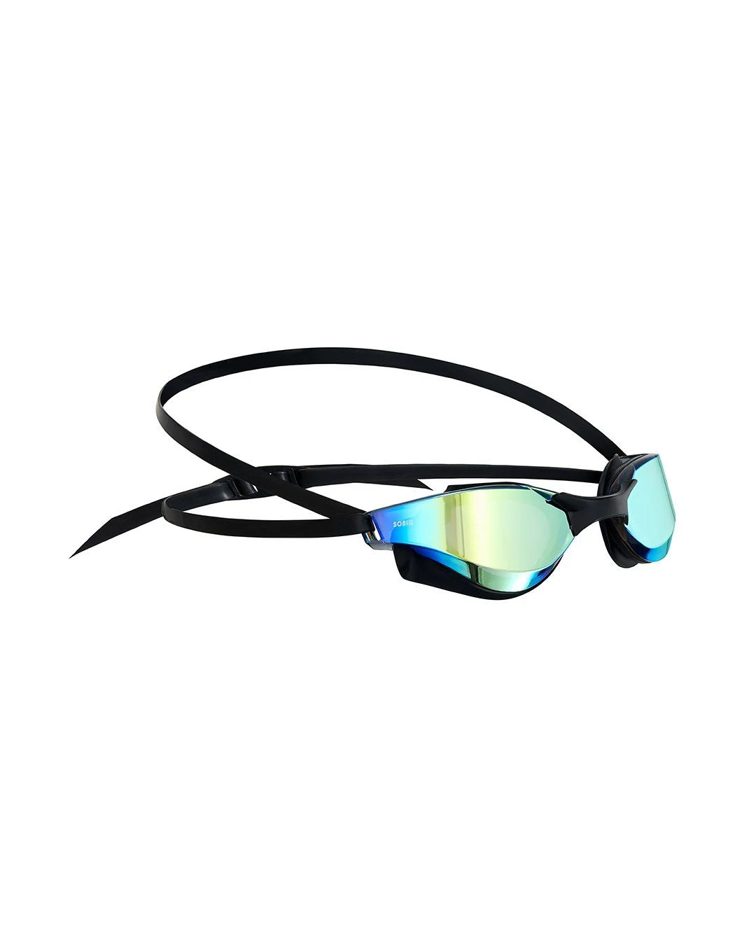 Kính bơi SOBIE cao cấp tráng gương, chống sương, UV - Blue Mirror S01