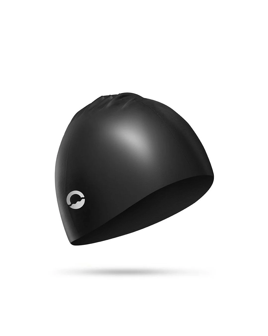 Nón bơi silicon cao cấp SOBIE Black - White S15